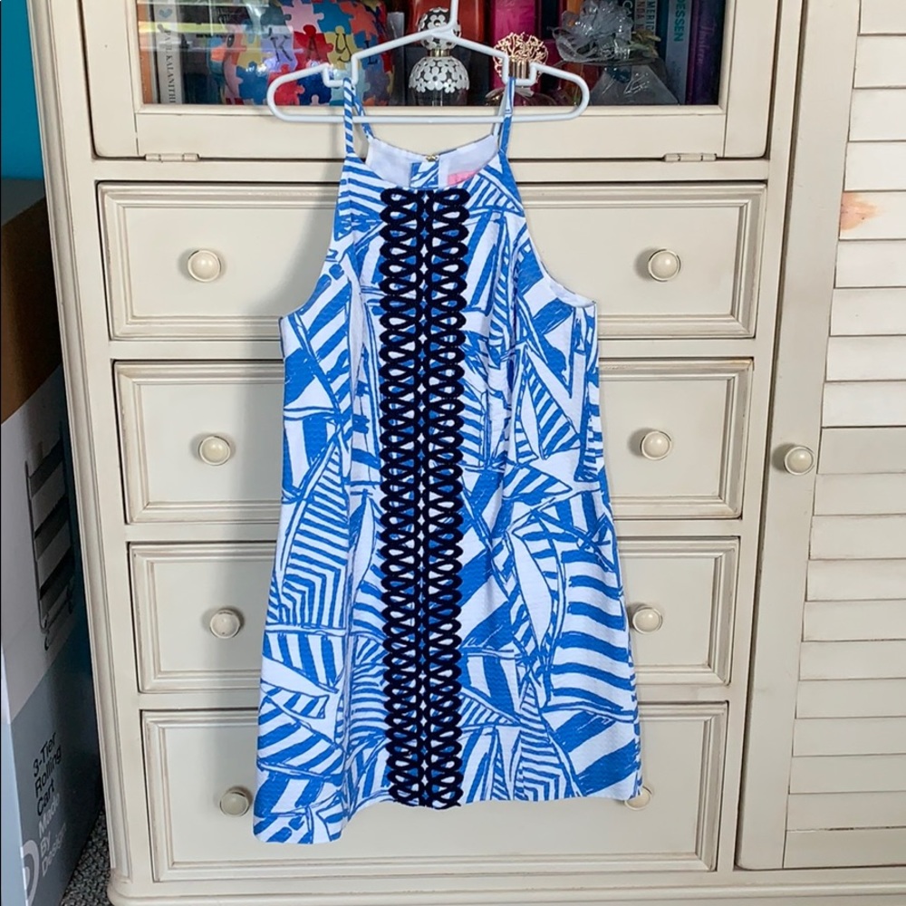 lily pulitzer halter dress